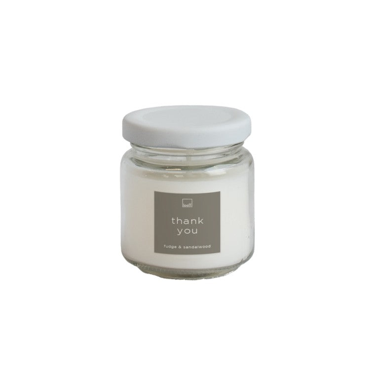 Leeff Jar Candle S - Thank you