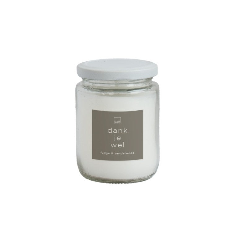 Leeff Jar Candle L - Thank you