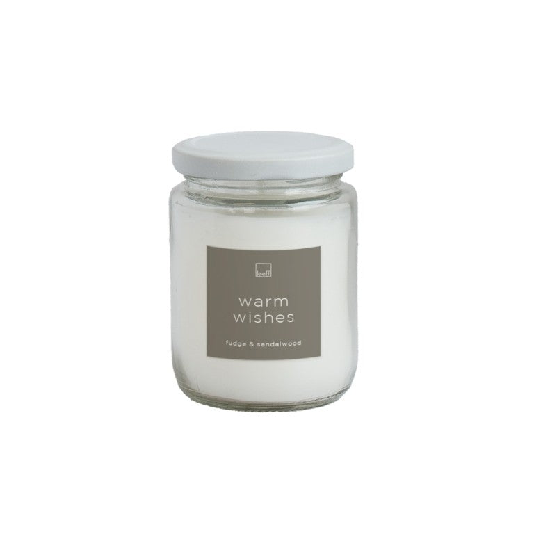 Leeff Jar Candle L - Warm wishes