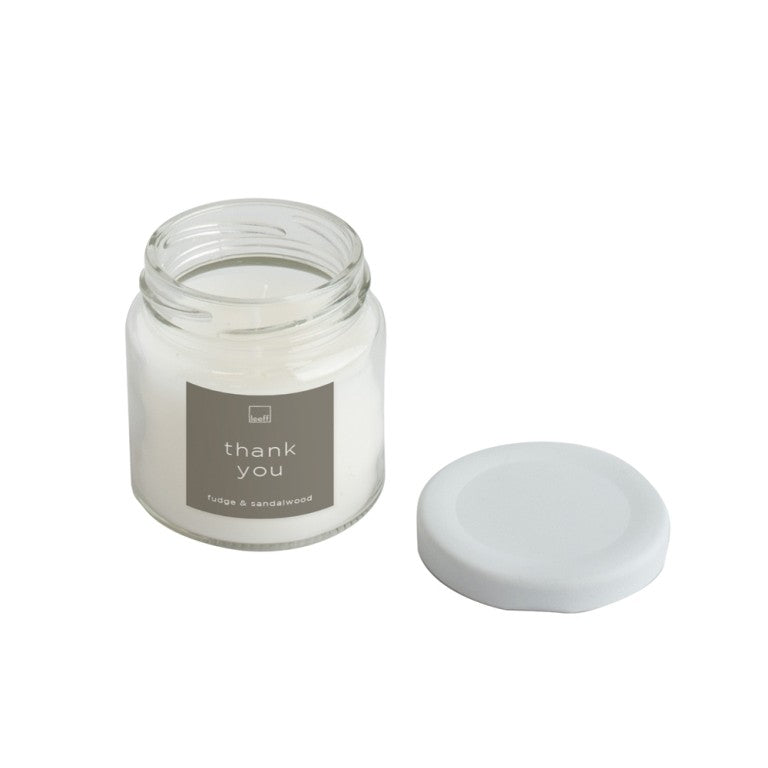 Leeff Jar Candle S - Thank you